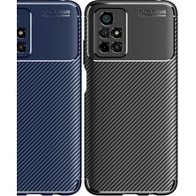 Kip GSM Xiaomi Redmi Note 11T 5g Kılıf Karbon Desenli Yüksek Kalite Negro Silikon Kapak