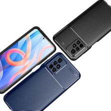 Kip GSM Xiaomi Redmi Note 11T 5g Kılıf Karbon Desenli Yüksek Kalite Negro Silikon Kapak