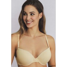 Eros Tulip Badem Yarı Push-Up Sütyen - Ekru