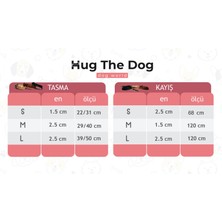 Hug The Dog Hold Me Brown Yüksek Kalite Deri Tasma - Medium