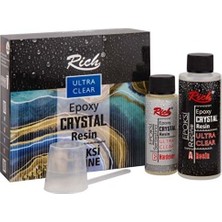 Rich 180 cc Epoksi Kristal Reçine 120+60 cc (Şeffaf)