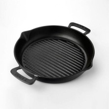 Lava Döküm Yuvarlak Izgara Tava Çap 32 cm. - Lv Eco Gt 32