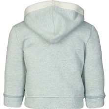 U1180012 Organicera Organik Kapşonlu Mont ,aqua Melanj