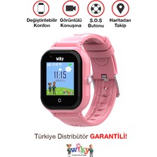 Wiky Watch 4s Görüntülü Akıllı Çoçuk Saati Pembe