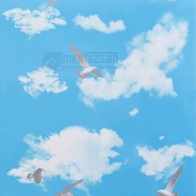 Fawori Gökyüzü Desen Pvc Asma Tavan 60X60 Tam Takım 6 M2