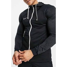 Nike  Nk Df Strk Sweatshirt Erkek Eşofman Üst DH8768-011-SIYAH