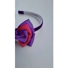 Kalben Accessories Katlı Fiyonk Tasarım Çocuk Saç Tacı, Çocuk Saç Taç, Çocuk Taç, Çocuk Saç Toka, Tarz Çocuk Taç