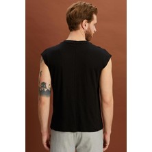 Alexander Gardi Pamuklu Kolsuz T-Shirt (E21-71000)