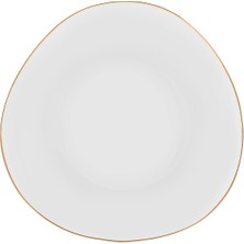 Karaca Streamline Middle Gold 24 Parça 6 Kişilik Porselen Yemek Takımı