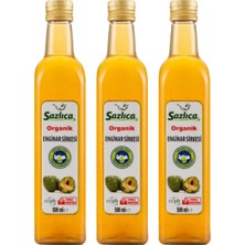 Sazlıca Organik Enginar Sirkesi 3 x 500 ml
