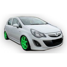 Opel Corsa D Serisi (2007-2015) Opc Model Yan Marşpiyel Seti (Plastik)