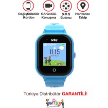 Wiky Watch 4s Görüntülü Akıllı Çoçuk Saati Mavi