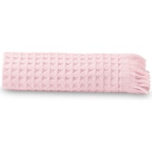 %100 Pamuk Havlu 50x100 cm Pembe - Eve Serisi