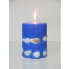 Missi Marin 9X12 Mavi Deniz Kabuklu Mum