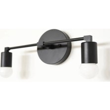 Riolight Modern 2'li Metal Duvar Aplik