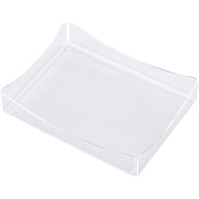 Sogo Şeffaf Akrilik Dekoratif Banyo Standı   24X18 cm