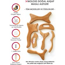 Wmoloxs Ahşap Masaj Aleti  Lenf Drenaj Masajı %100 Doğal