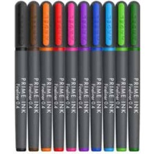 Adel Fineliner 10 Lu Ince Uçlu Kalem Prime Ink 10 Renk 1 Paket