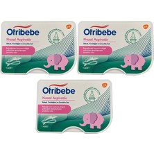 Otribebe Yumuşak Uçlu Nazal Aspiratör 3 Adet