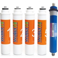 Sulook Waterlife Su Arıtma Cihazı Uyumlu Tak-Çevir Filtre Seti (Suzukı Technology Membranlı)