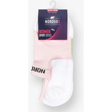 NordSox 2'li Görünmez Kısa Spor Çorap