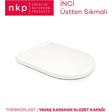 Thermoplast Inci Yavaş Kapanan Klozet Kapağı