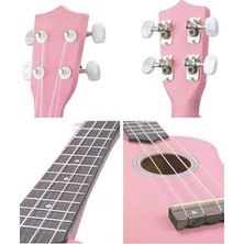 Puka Puka Pk-10 Soprano Ukulele Pembe (KILIF HEDİYE)