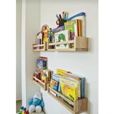 Pamela Home Çocuk Odası Montesori Duvar Rafı