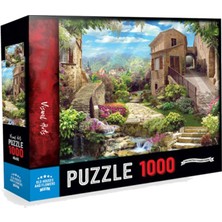 Oyuncakmatik Old House Flowers Puzzle Yapboz - 1000 Parça