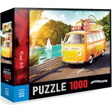 Oyuncakmatik Retro Minibüs Puzzle Yapboz - 1000 Parça