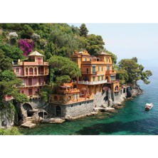 Oyuncakmatik Seaside Villas Near Portofino Italy Puzzle & Yapboz - 500 Parça