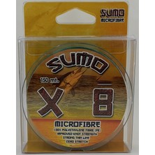 Effe Sumo X8 Ip Misina 150M Polietilen Micro Fiber Ip Misina Yeşil