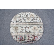 Kayra Export Eskitme Halı Türk Halısı Halı 70X263 Cm Kahverengi Halı El Dokuma Mutfak Halı  5891
