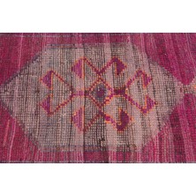 Kayra Export Türk Halısı Eskitme Halı Halı 77X283 Cm Pempe Halı Ofice Mutfak Halı Mutfak Halı  8600