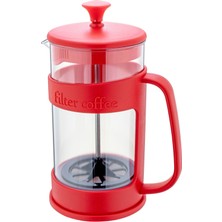 Taşev Herb - French Press 400ML Kırmızı