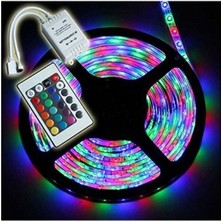 Winlight LED Animasyonlu Tak Çalıştır Kumandalı Trafolu Rgb Şerit Işık Aydınlatma 5 Metre