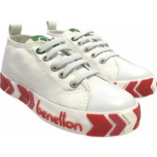 United Colors Of Benetton Benetton Ayakkabı Spor Patik Beyaz - Fuşya