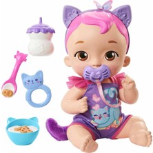 Mattel My Garden Baby Sesli ve Aksesuarlı Yavru Kedi Bebeğim HHP27 - Mor