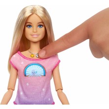 Barbie Meditasyon Yapıyor Oyun Seti HHX64 Gece ve Gündüz Modları Ses Efektli Müzikli 3+ Yaş ve Üzeri