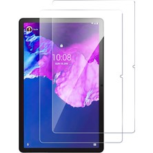 TahTicMer Lenovo Tab P11 J606F Kırılmaz Ekran Koruyucu Cam Tempered Glass 11 Inç Darbeye Dayanıklı