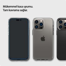 Spigen Apple iPhone 14 Pro Max Cam Ekran Koruyucu Kolay Kurulum Glas.tR AlignMaster Full Cover (2 Adet) Black - AGL05204