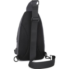 Smart Bags Gumi Kumaş Uniseks Bodybag Omuz Çantası 8654 K.gri