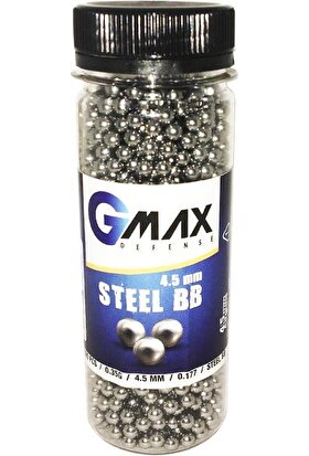 Gmax Defense Steel Bb 4,5 mm Bbs Saçma (1500 Adet)