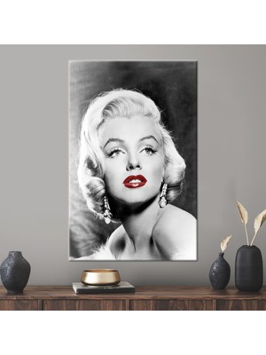 1 Parça Kanvas Tablo, Ünlü Şarkıcı Posteri, Ünlü Kanvas Poster, Marilyn Monroe Duvar Süsü,