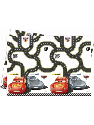 Sumeno LDC8002 Balonevi, Cars 3, Masa Örtüsü 120X180 cm