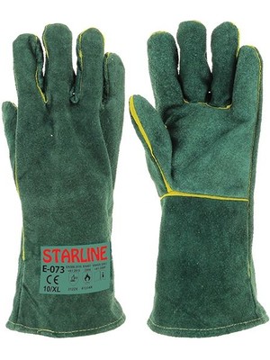 Starline E-073 Deri Iş Eldiveni No:10