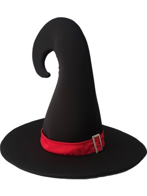 Cadı Şapkası Toka Detaylı Bükümlü Yetişkin