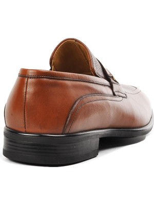 Fosco 2818 Taba  Deri Erkek Klasik Ayakkabı