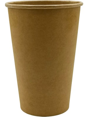 Afra Tedarik 16 Oz Karton Bardak Latte Bardak 480 ml 150'li