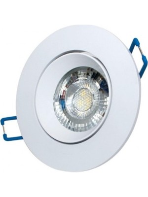 Cata CT-5256 8W/3200K Safir LED Spot (Günışığı -12ADET) Cata